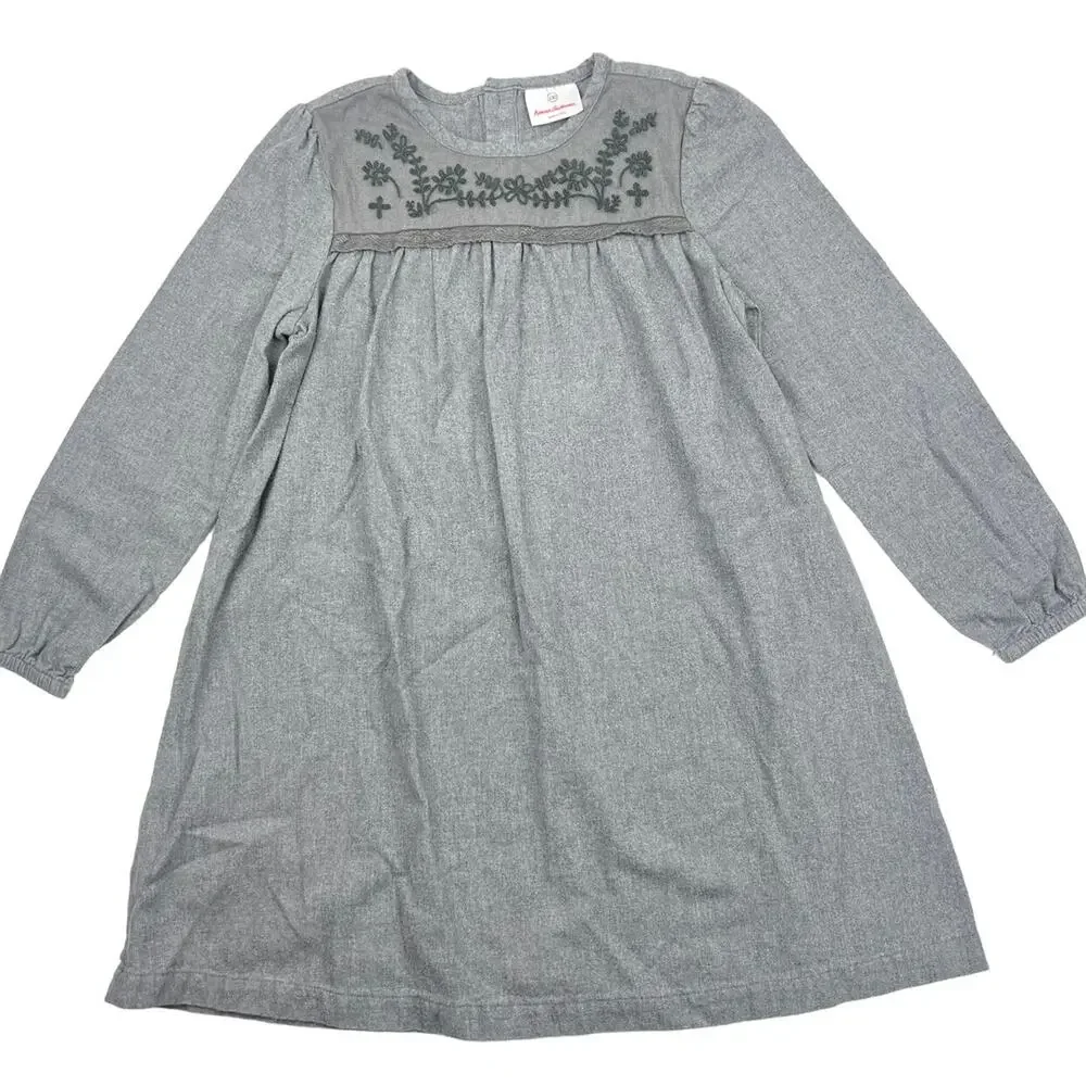 Hanna Andersson Embroidered Tulle Dress